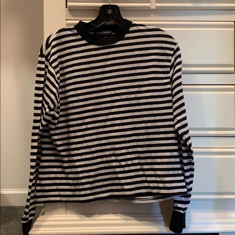 Long sleeve striped tee